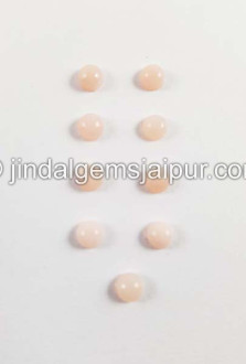 Pink Opal Smooth Round Cabochon
